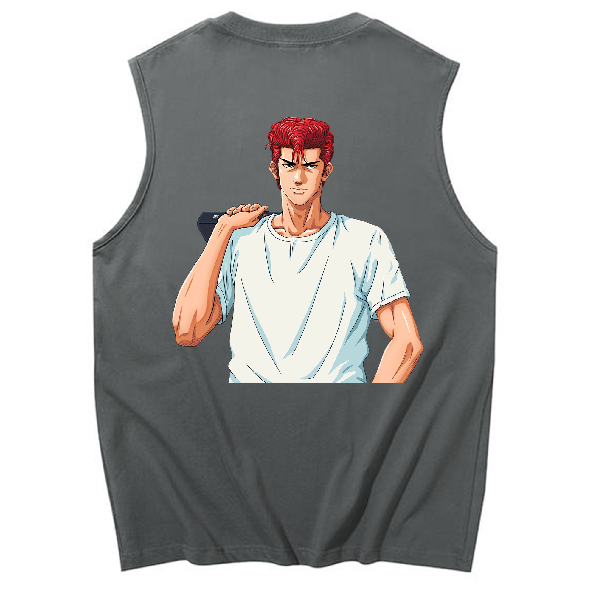 （画像用） SLAM DUNK／スラムダンク コットン100％タンクトップ（背面プリント）